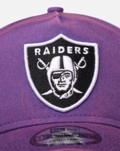 New Era Las Vegas Raiders 'Washed Purple' 9FORTY A-Frame Snapback Washed Purple -Culture Kings 198976863573 default 0050