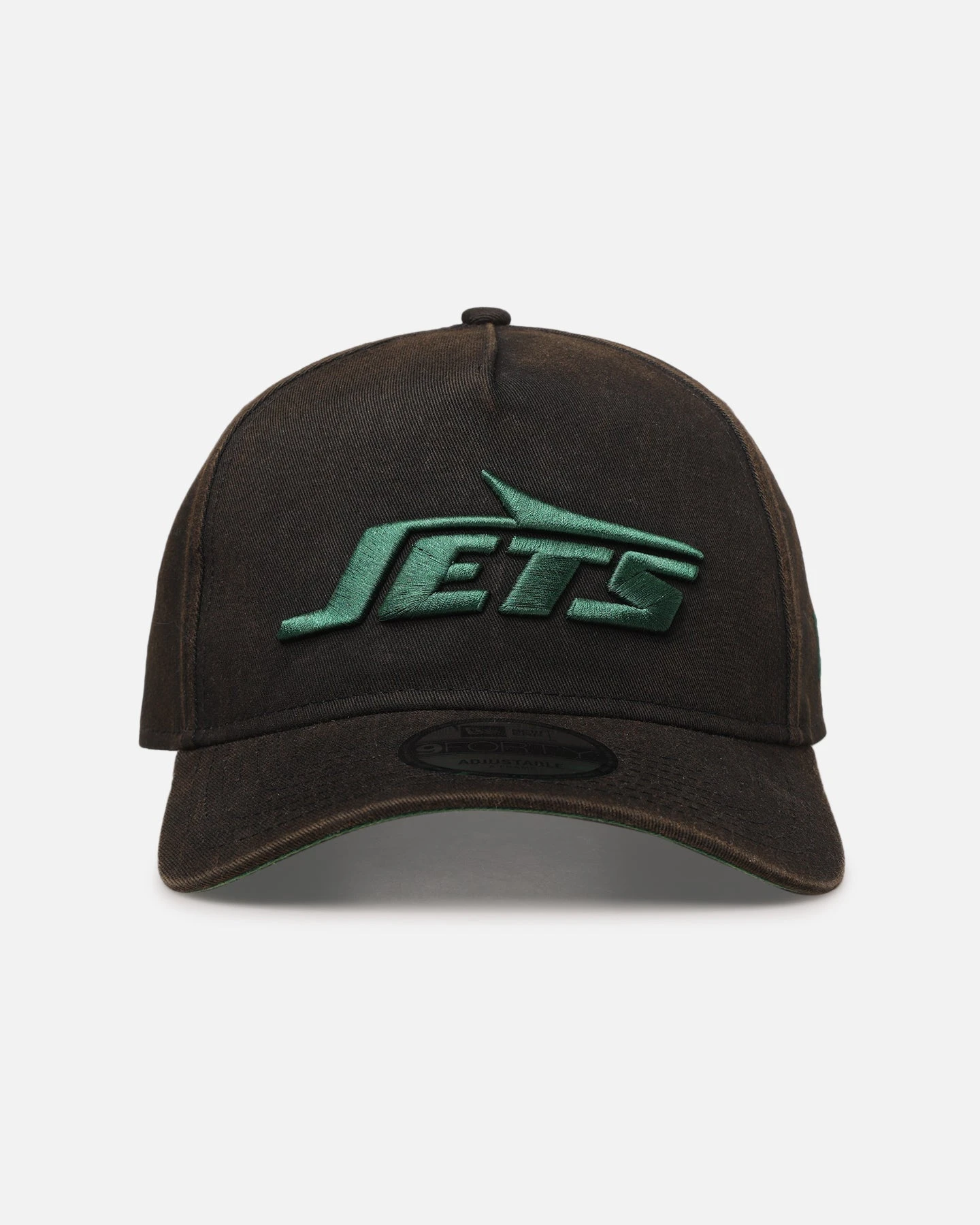 New Era New York Jets 'Sunbleached' 9FORTY A-Frame Snapback Washed Black 3 New Era New York Jets 'Sunbleached' 9FORTY A-Frame Snapback Washed Black