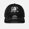 '47 BRAND 47 Brand Anaheim Ducks 'Contrast Stitch' 47 Clean Up Strapback Black/Bone