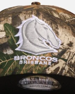 New Era Brisbane Broncos 'NRL Real Tree' 9FORTY A-Frame Snapback Real Tree Camo -Culture Kings 199195217918 default 0050
