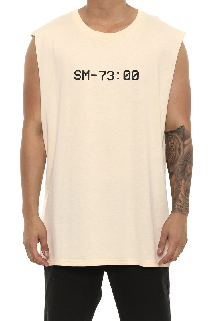 Saint Morta Time Keeper Oversize Muscle Tee Beige 3 Saint Morta Time Keeper Oversize Muscle Tee Beige