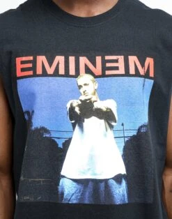Eminem Photo Muscle Tee Black -Culture Kings 4434569751770 normal 002
