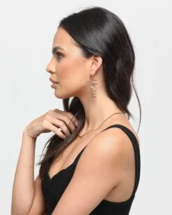 Raising Hell Women's FK Earrings Gold -Culture Kings 4454569467631 womens 00022