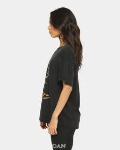 TUPAC Red Tupac T-Shirt Washed Black -Culture Kings 4454569554270 womens 0070