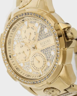 Versus Versace 6eme Arrondissement Crystal Set Gold Watch Yellow Gold 16 Versus Versace 6eme Arrondissement Crystal Set Gold Watch Yellow Gold -Culture Kings 7630030573903 default 00050