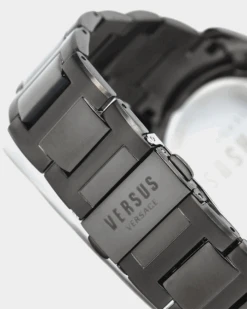 Versus Versace 6eme Arrondissement Crystal Set Gunmetal Watch Gunmetal -Culture Kings 7630030573910 default 00090