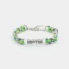 Wild For The Weekend Fantazia C&C ID Bracelet Silver/Green