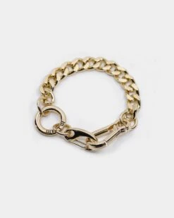 Wild For The Weekend Men's Mixed Chain Bracelet Gold -Culture Kings 9324609398001 default 00070
