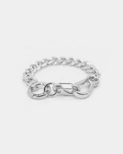 Wild For The Weekend Men's Mixed Chain Bracelet SIlver