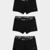 Nike Everyday Stretch Cotton Trunks 3 Pack Black/Black/Black -Culture Kings 9349476359474 default 0010