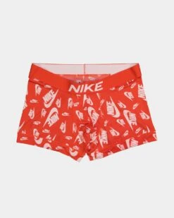 Nike Dri-FIT Essential Micro Trunk Team Orange Print