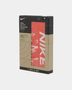 Nike Dri-FIT Essential Micro Trunk Team Orange Print -Culture Kings 9349476988377 default 0030