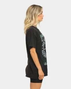 NATIONAL COLLEGIATE ATHLETIC ASSC Michigan State Spartans Vintage Court Side T-Shirt Vintage Black -Culture Kings 9353380238039 womens 00060