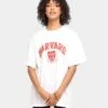 NATIONAL COLLEGIATE ATHLETIC ASSC Harvard University Team Arch Logo Vintage T-Shirt Vintage White -Culture Kings 9353380255777 womens 0010