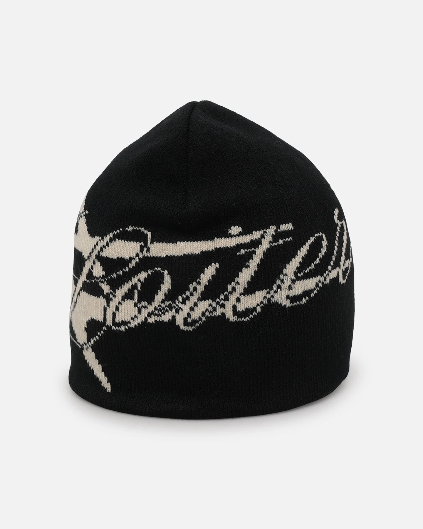 Loiter Hybrid Skull Knit Beanie Black 4 Loiter Hybrid Skull Knit Beanie Black - Image 2