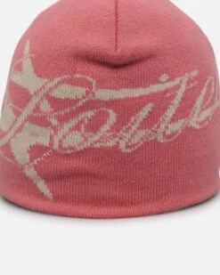 Loiter Hybrid Skull Knit Beanie Pink -Culture Kings 9359936184027 default 0060