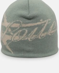 Loiter Hybrid Skull Knit Beanie Sage -Culture Kings 9359936184041 default 0050